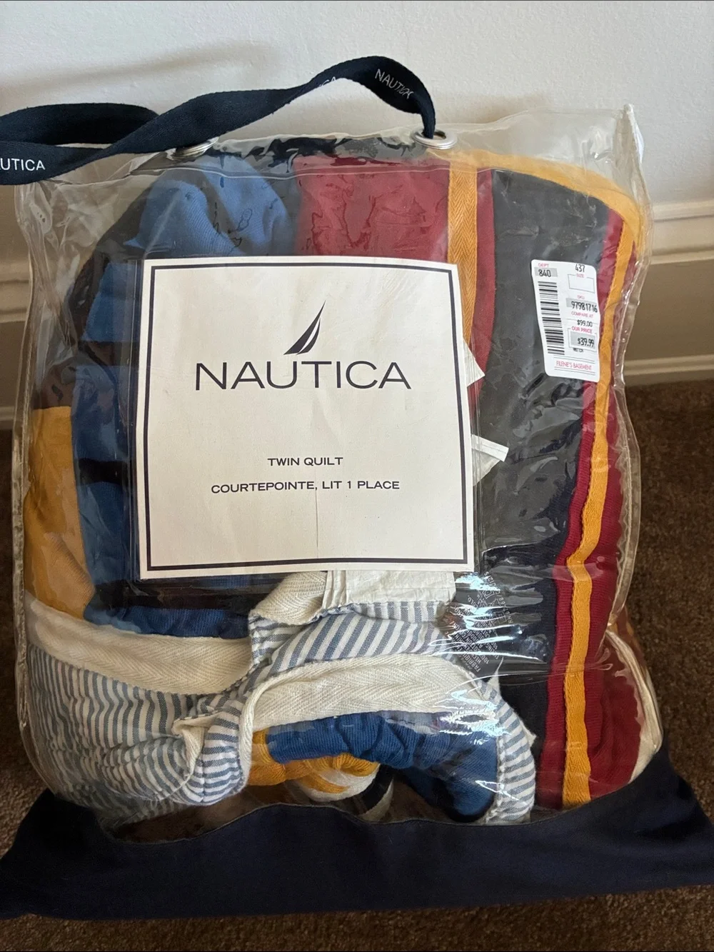 Nautica bold striped